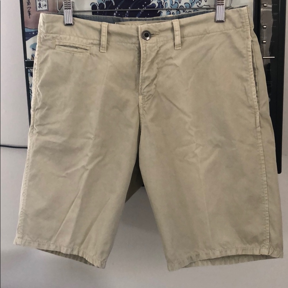 Mens Khaki Shorts
